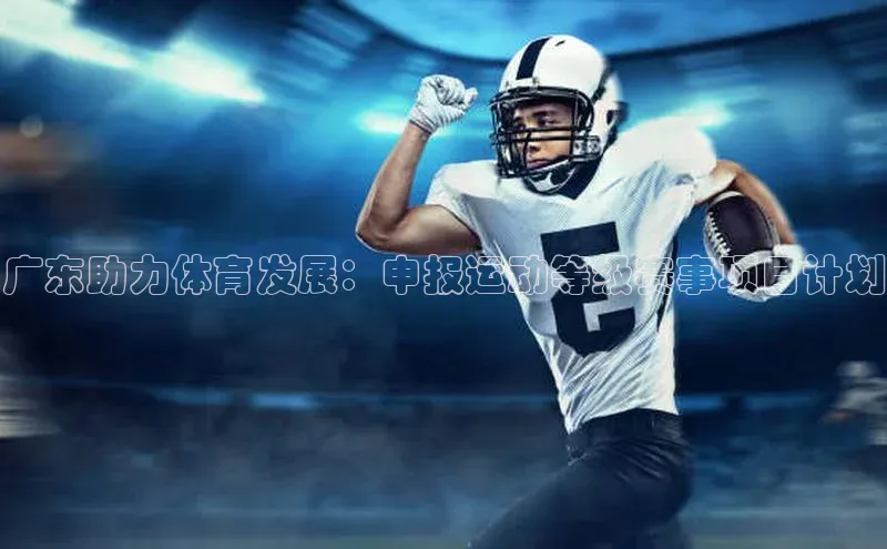 广东助力体育发展：申报运动等级赛事项目计划