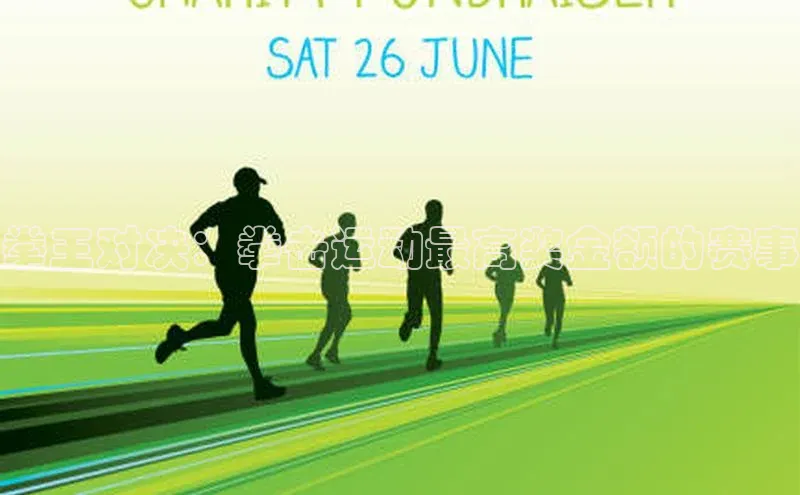 拳王对决：拳击运动最高奖金额的赛事